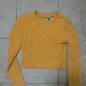 *NEW Women's Yellow Long Sleeve Shirt